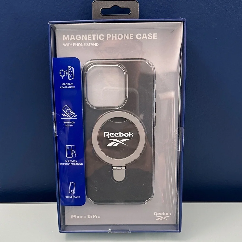 NWT Reebok iPhone Case with Stand